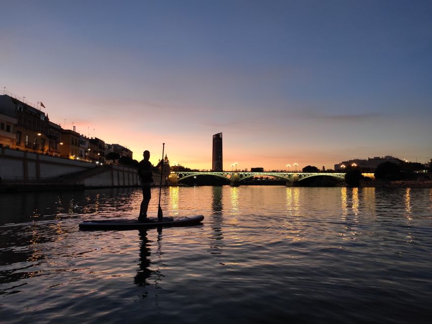 Seville: Sunset and Evening Paddle Boarding Tour - Key points at a glance