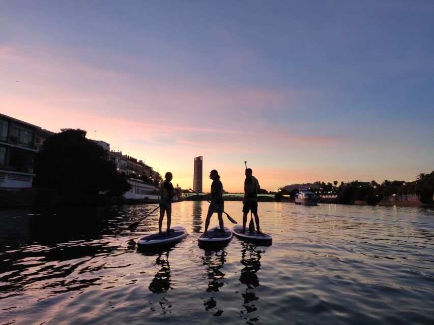 Seville: Sunset and Evening Paddle Boarding Tour - Why paddle Seville at sunset?