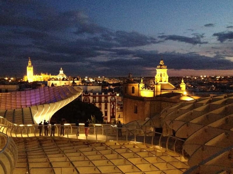 Seville: Sunset Roof Top Walking Tour - Plaza de Jesús de la Pasión and the old center