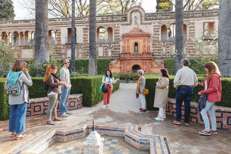 Seville: VIP Exclusive Early Access Tour of The Alcazar - The Alcazar entrance, before the crowds arrive