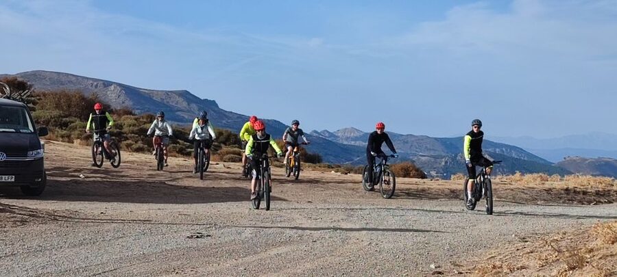 Sierra Nevada Small Group E-Bike Tour - Snacks, water, and the welcome mid-ride break