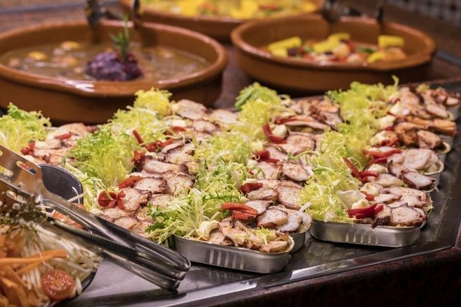 Tablao Flamenco Cordobes on Rambla Barcelona with Dinner Option - What the buffet offers before the performance