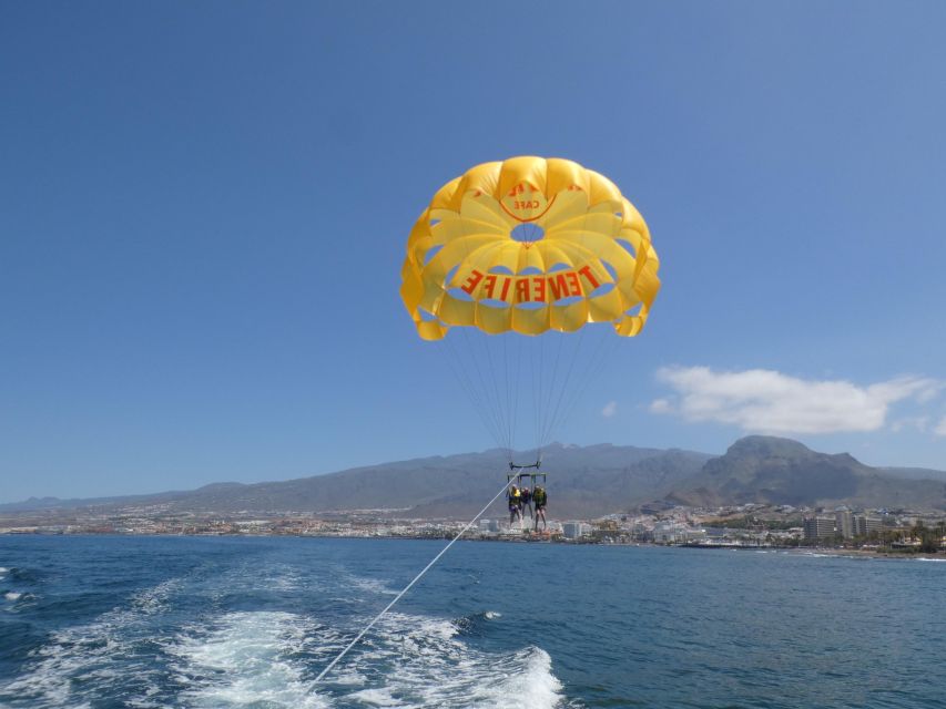 Tenerife Costa Adeje Parasailing - A birds-eye view of Costa Adeje