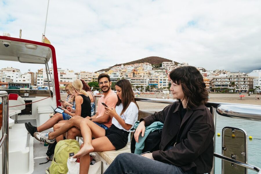 Tenerife: Eco-Yacht Whale and Dolphin Watching and Swimming - Setting out from Los Cristianos harbor