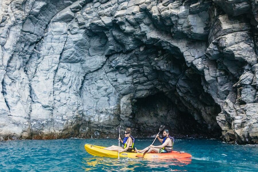 Tenerife: Kayak Safari and Sea Turtle Snorkeling with Photos - Snorkeling from a kayak, not a beach