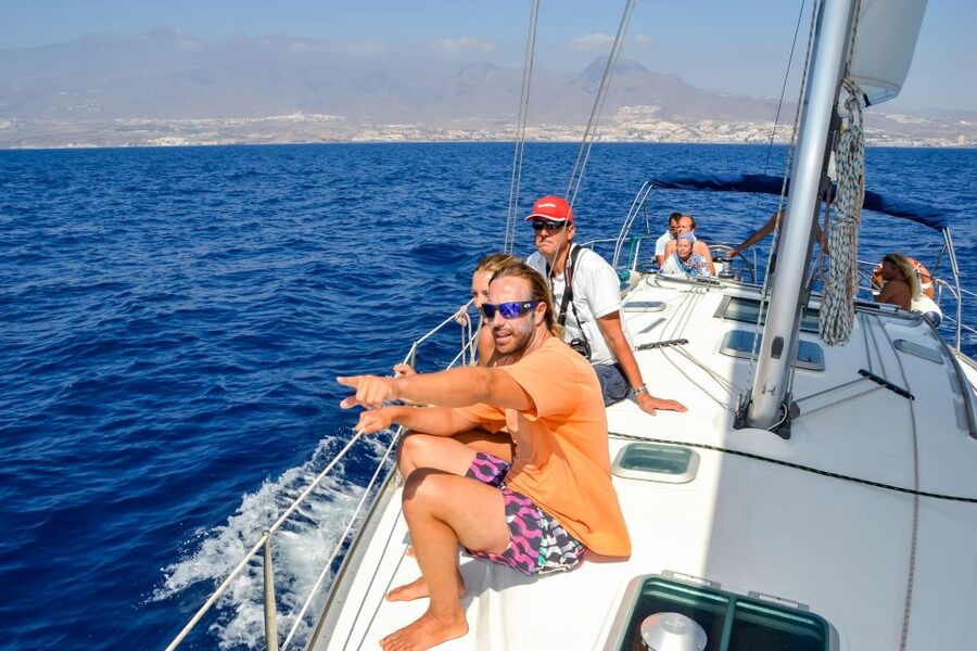 Tenerife: Sailboat Tour with Food and Snorkeling - The snorkeling stop in a sheltered bay