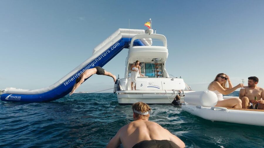 Tenerife: Shared Yacht Cruise with Champagne and Tapas - Seasickness, sun, and other practical concerns