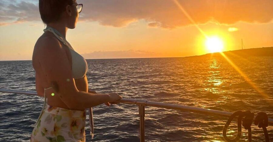 Tenerife: Sunset Catamaran Tour with Transfer, Buff & Drinks - What You Might See on the Water