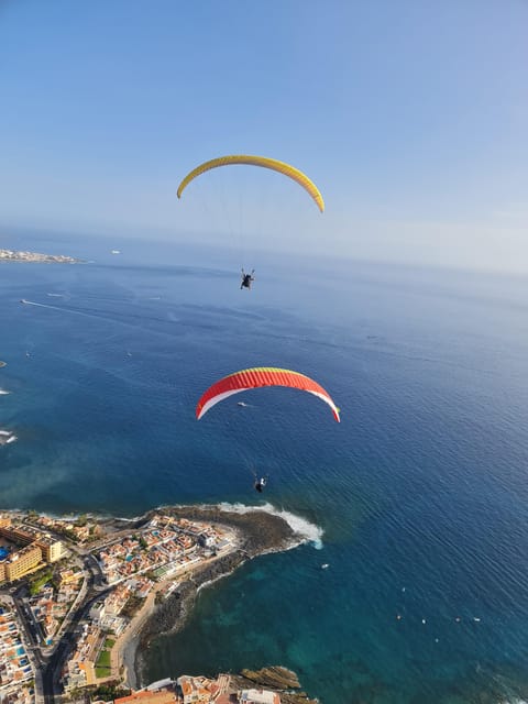 Tenerife: Tandem Paragliding in Adeje with hotel transfer - Landing on the coast, then returning to your hotel