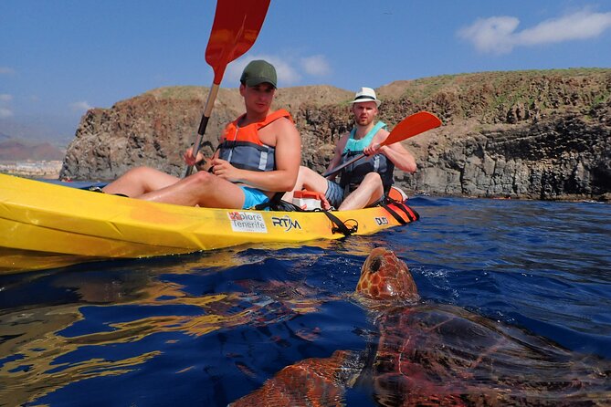 Tenerife: Turtle & Dolphin Kayak Tour with Snorkel & Wetsuit - Setting out from Los Cristianos