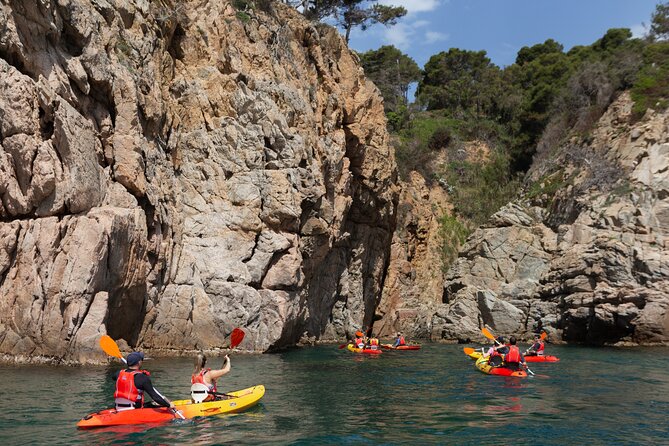 Tossa de Mar: Kayak & Snorkel Tour with Paella from Barcelona - The Camí de Ronda viewpoint