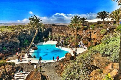 Tour to Timanfaya, Jameos del Agua, Cueva de los Verdes and viewpoint from the cliff