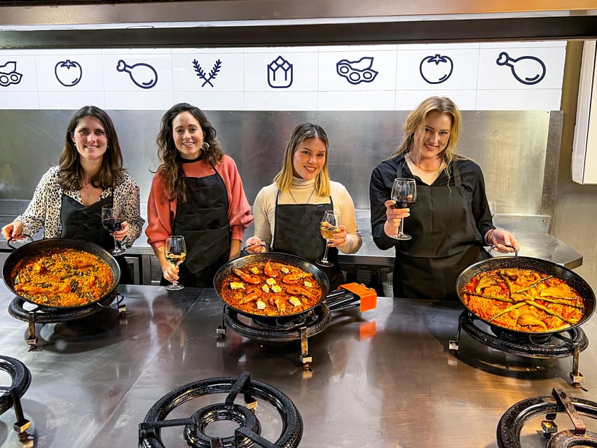 Valencia: Paella Cooking Class with Central Market Tour - Starting Near Plaza de la Virgen