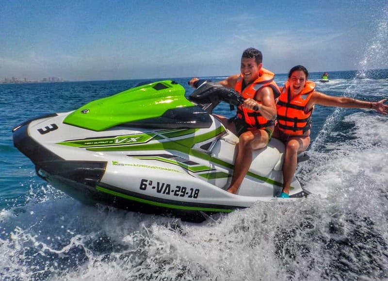 Valencia: Pobla de Farnals JetSki Rental, photos &BeachClub - Leaving Pobla Marina for the Valencia coast