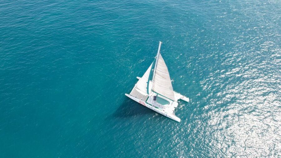 Valencia: Sailing Catamaran Cruise with Valencian Lunch - Coastline Views From A Wide Catamaran