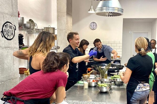 Valencian paella cooking class, tapas and visit to Ruzafa market. - Tapas and sangria before the cooking begins