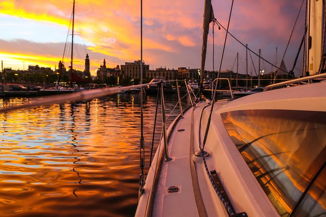 Vermut & Sailing Experience Barcelona with Drinks and Snacks - Frozen vermouth, cava, and the food on board