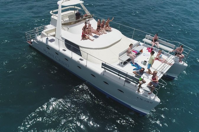 Whale and Dolphin Watching Catamaran with Transfer and Buffet - The swimming stop is a pleasant extra